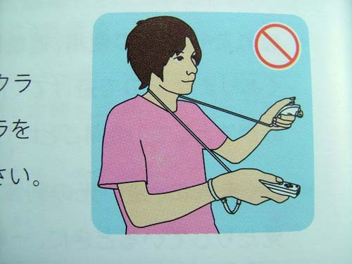 Image from the Wii Safety Manual in Japan